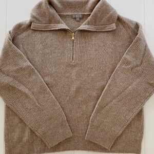 j crew quarter zip!